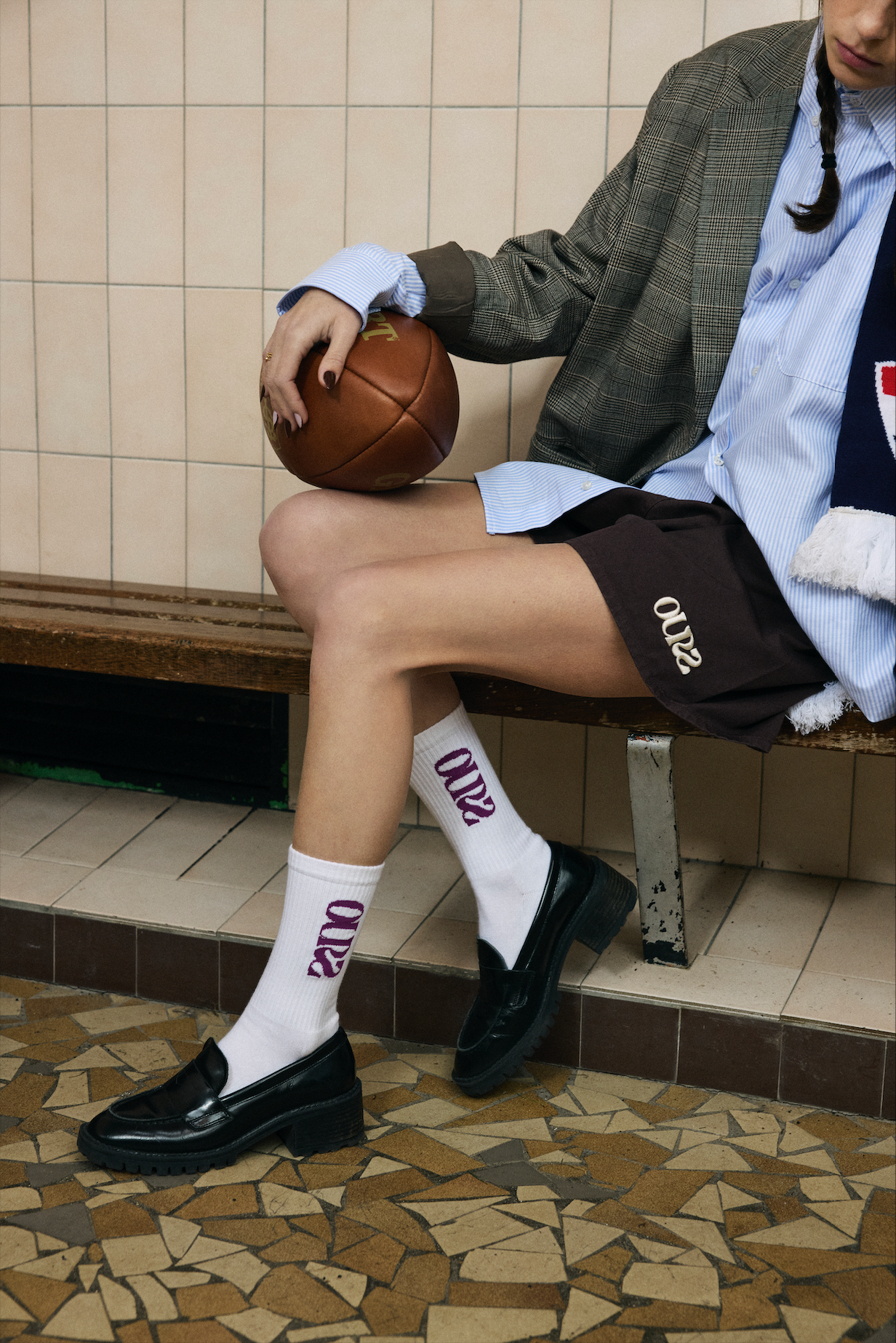 Chaussettes Laura - Deep Purple