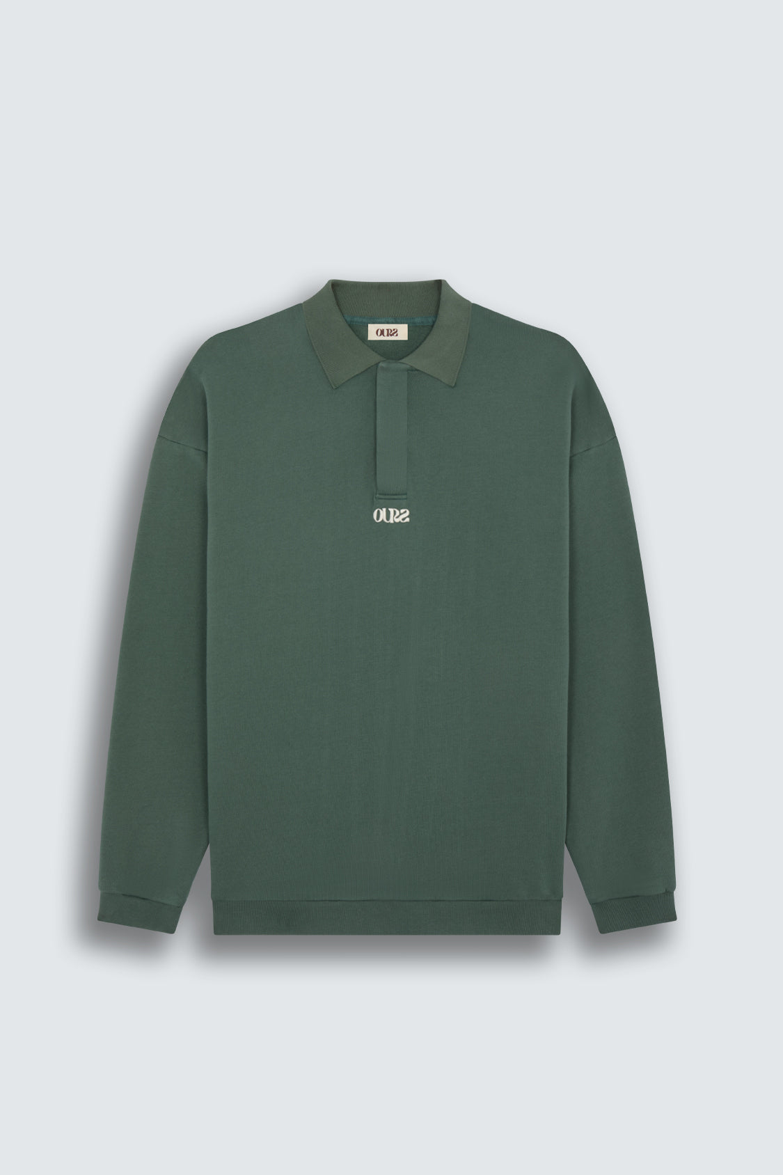 Sweat polo Rob - Pineneedle Green