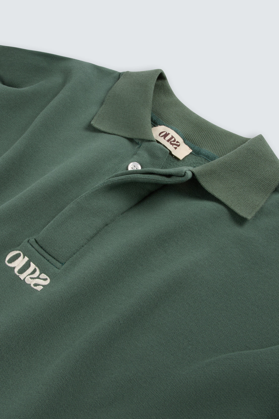 Sweat polo Rob - Pineneedle Green